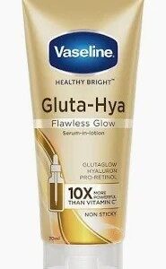 Vaseline Gluta-Hya Serum Burst Uv Lotion Flawless Glow 300ml